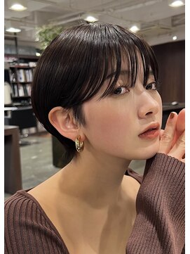 アビー(ABBEY4) 丸みショート/コンパクトショート/可愛いショートヘア/前髪あり