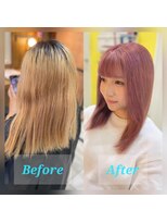 ラック 辻堂(LUCK) 【松浦】肌なじみが良いピンクカラー