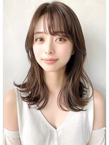 ブロウ ネックス ザ サロン 表参道(VLOW nex the salon)&nbsp;【寺田hit style＃15】愛されミディアムレイヤーvlow表参道 韓国