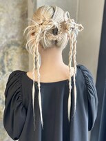 ソル ジングウマエ(SOL JINGUMAE) mayu//韓国風カチモリヘアセットアップアレンジハイトーンヘアメ