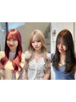 赤味が抑えられるアディクシーカラー＊ブリーチなしでも透明感のあるカラーがかなえられる♪［蕨/川口］