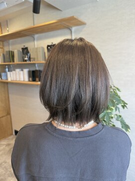 30.40.504代艶カラー×アッシュグレージュ