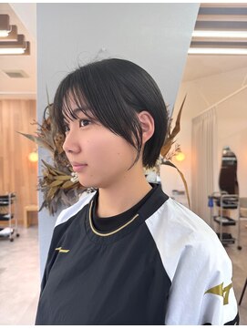 学生にもオススメ◎ショートボブ