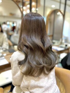 ロンドガーネット 池袋(Lond garnet) 暗めカラー/韓国風巻き/レイヤーカット/髪質改善/縮毛矯正/池袋