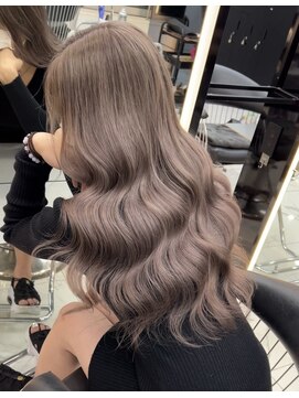 ラピス 池袋(Lapis) ディープグレージュ/髪質改善/ブリーチ/シールエクステ