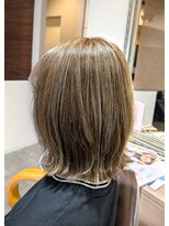 ヘアーズファイン(hair's fine)&nbsp;扱いやすい◎髪質改善ショート×外ハネボブ小顔30代４０代