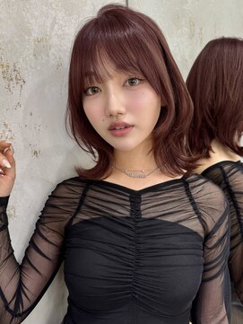 ロンドネートゥル 新潟(Lond naitre) ダークアッシュ/似合わせカット/レイヤーカット(新潟/万代）