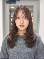 エンバイユアーズ 飯田橋店(eN° by youres)&nbsp;レイヤーカット　トレンドヘア　韓国ヘア　髪質改善