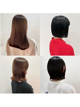 ヘアーアンドメイクアップモパの写真/憧れのナチュラルストレートへ♪艶と手触りで理想の髪に導きます！
