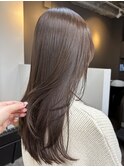★ブリーチなしラベンダーグレージュチョコレートブラウン透明感