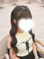 クラン 北新地店(Clan) あみあげハーフツイン/北新地ヘアセット
