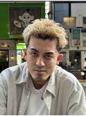【仙台】金髪×スパイキーショート