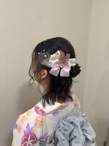 バサラ 名古屋駅前店(VASARA)&nbsp;名古屋 浴衣 レンタル 花火 岡崎花火 訪問着　お宮参り　ヘア