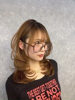 キング 京橋店(K!ng)&nbsp;髪質改善レイヤーカットイルミナケアブリーチハッシュカット