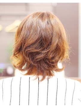 美容室 ドリームスタイル 大垣店 【潤いカラー♪ゆるカール】で♪大人ワンカールショート