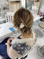 ヘアーメイクサロン リュクス(Hair make salon LUXE) ショートヘアアップスタイル