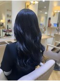韓ヘア☆ブルーブラック　#奥村