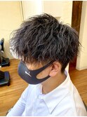 色気パーマスタイル
