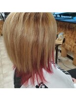 ヘアーワークス 幻華 ハイライト＆インナー