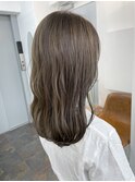 くすみベージュ ブリーチなし
