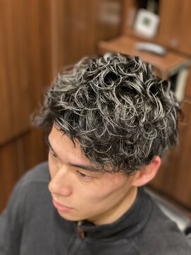 ヒロギンザ 御茶ノ水店(HIRO GINZA) ツーブロック×パーマ