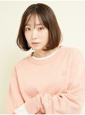 外ハネボブ/セクションカラー/グラデーションカラー/新宿