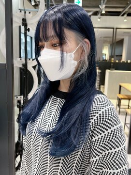 アイティーバイアルバム 下北沢店(IT by ALBUM) ネイビーイヤリングホワイト_チェリーブラウン_ba418911