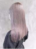 ホワイトピンク_チェリーブラウンフェミニンロング_ba357723