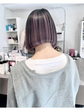 ディーカヘアーセンダイ(Di KA HAIR sendai) pail pink/アンブレラカラー/インナーカラー/デザインカラー