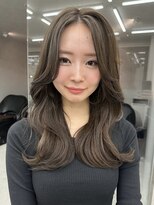 ロンド マーレ 天神大名店(Lond mare)&nbsp;韓国くびれヘア/フェミニンロング/韓国ヘア/チェリーブラウン