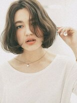 エムスラッシュ たまプラーザ(M.SLASH)&nbsp;■オリーブアッシュかき上げ小顔ボブM.SLASHたまプラーザ13-3