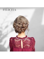 フェリシータ リコルソ(FELICITA RicorsO) 【FELICITA】アップスタイル