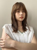 ウェルク(welc)&nbsp;大人ガーリーチョコレートモードヘアープリカールハイライト
