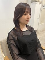 ミレバイジェニー (mirae by geny) チョコレートブラウン くびれヘア　r