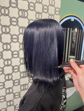 ルフレ 新宿本店2nd(Reflet) ネイビーブルー