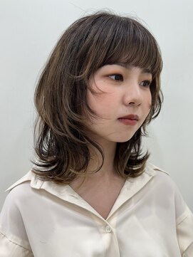 ピークアブー アヴェダ アトレ恵比寿(PEEK-A-BOO AVEDA) くびれヘア/顔まわりレイヤー/デザインカラー