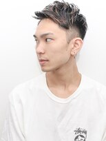 ルックグッドストア(LOOK GOOD STORE) アッシュブラックマッシュパーマウルフ波巻きカルマパーマ414