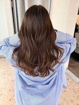 モアナ バイ ラナ 甚目寺店(MoanA BY LANA)&nbsp;デザインカラー/レイヤーカット/ウェットヘア/オリーブベージュ