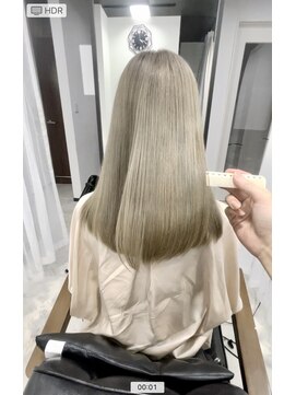 美容室 アクイール グラッセ(Accueillir grace) ミルクティーベージュ×髪質改善ヘアエステ