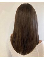 エヌアンドエー 春日部東口店(hair shop N&A)&nbsp;大人女子のうる艶ストレート 秋カラー＋髪質改善Tr 20代30代40代