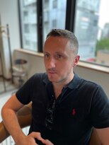 ザマンリバレッジニューヨーク(THE MAN LeverageNewYork)&nbsp;大人海外アーミーショートフェード：尾上　雄輝