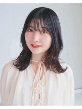 ヘアー 4038(HAIR.4038) 軽やかシースルーインナーカラーロング