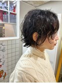 無造作ウェーブショート【BUBBLES溝の口】