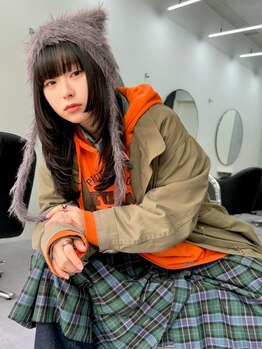ハロ(Halo)の写真/再現性の高いカットで毎日のスタイリングも簡単♪伸びても可愛い、もちの良いヘアスタイルに！[表参道]