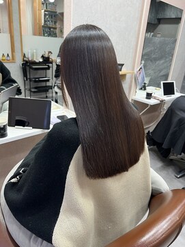 ハニーエイク(Haney89) カット+美髪矯正+髪質改善トリートメント