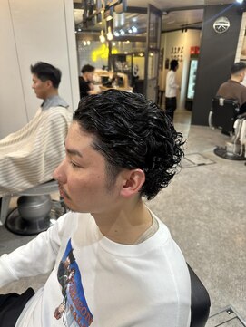 フランクスバーバーリザーブ 人形町店(FRANK’S BARBER RESERVE) メンズラフカール M