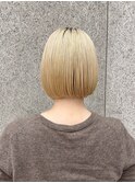 【横田芽衣】切りっぱなしボブ