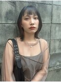 イヤリングカシスカラー♪