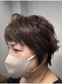 くせ毛ショート