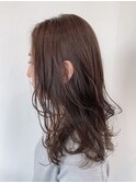 濡れっぽ質感♪アッシュグレージュ♪